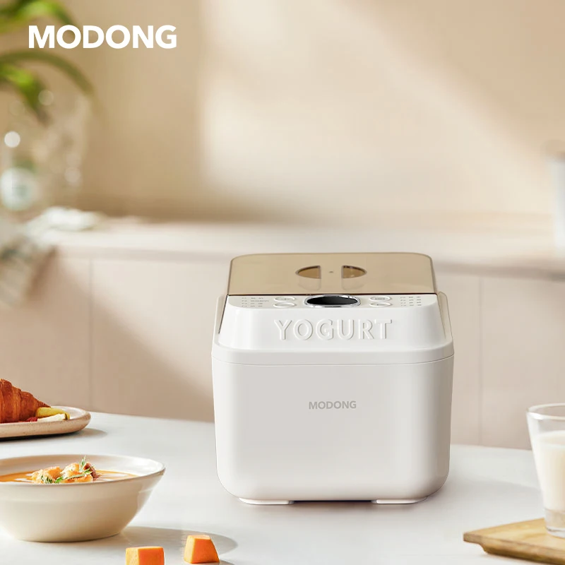 

Electric 1L Capacity 8-in-1 Smart Yogurt Maker with BPA-Free Visual Glass Tank Eco-Friendly for Home Made Greek Yogurt