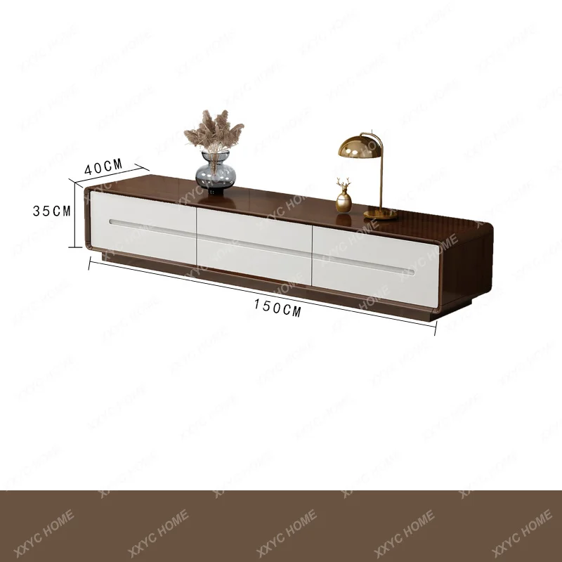 wooden TV cabinet floor standing living room storage Interior supports tv table television Interior supports house furniture