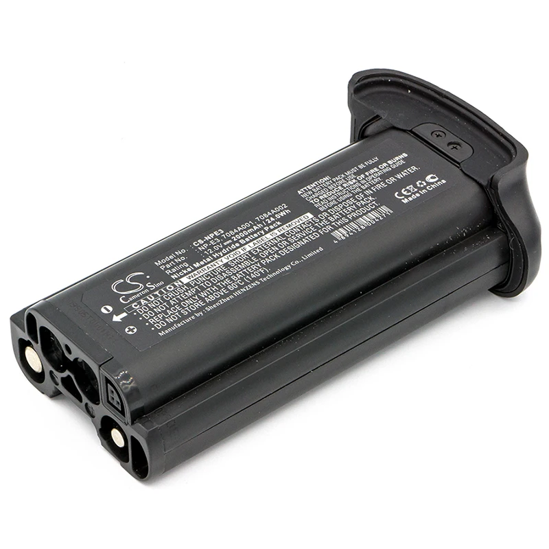 Camera Battery For Canon:NP-E3,7084A001,7084A002,EOS 1D,EOS 1D Mark II,EOS 1D Mark II N,EOS 1DS,EOS 1DS Mark II,-2000mAh/24.00Wh