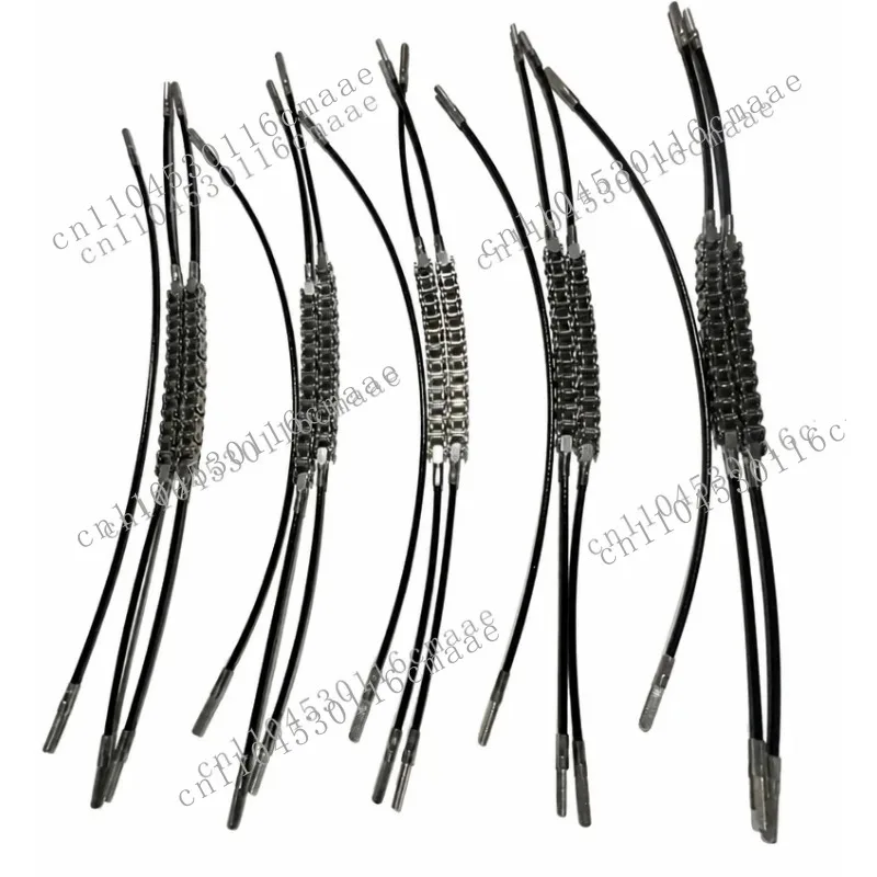 Leg Pedal Kayak Idler Cable Chain, Silver Metal Chain Drive Cable for Kayak Mirage System, Smooth Flexible Replacement