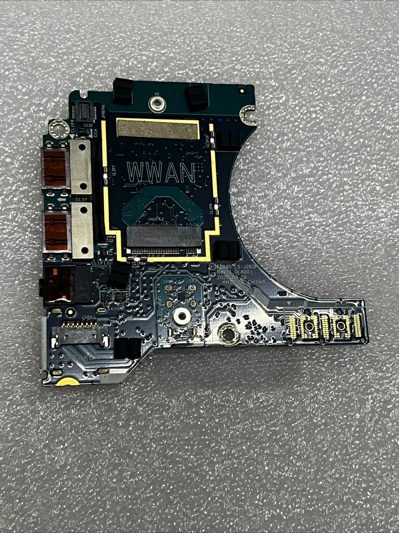 

For Dell Latitude 7410 New Original USB Adapter Small Board Audio Board LS-J263P 0WDKDT