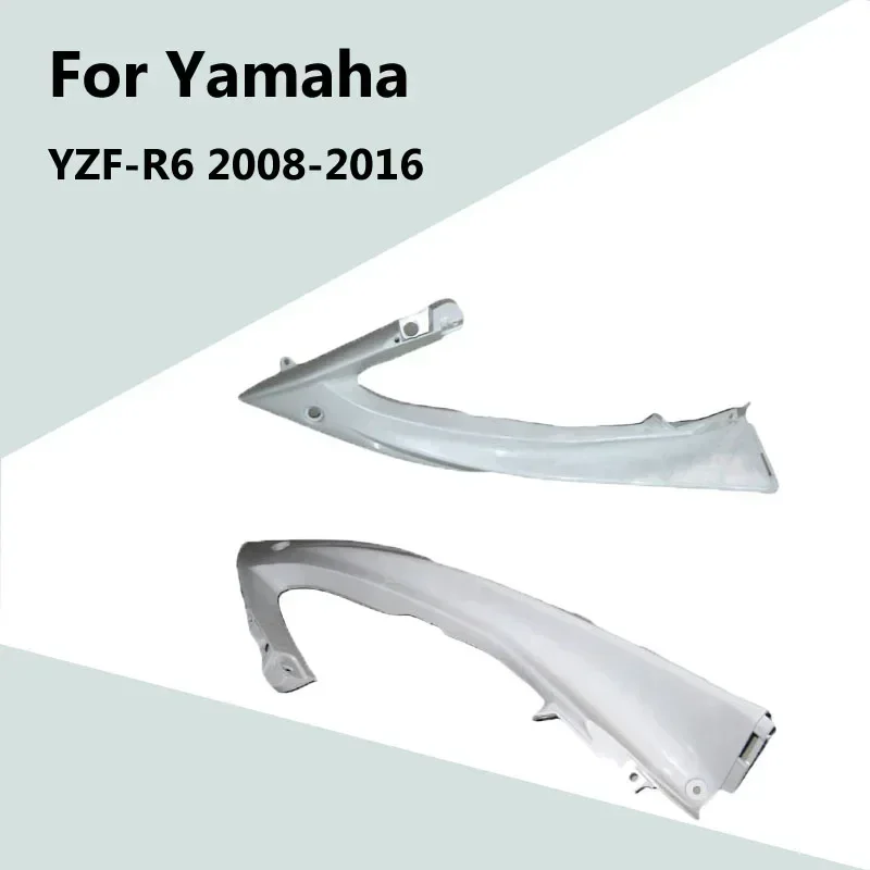 

For Yamaha YZF-R6 2008-2016 Unpainted Body Lleft and Righ Upper Cover ABS Injection Fairing Motorcycle Modification Accessories