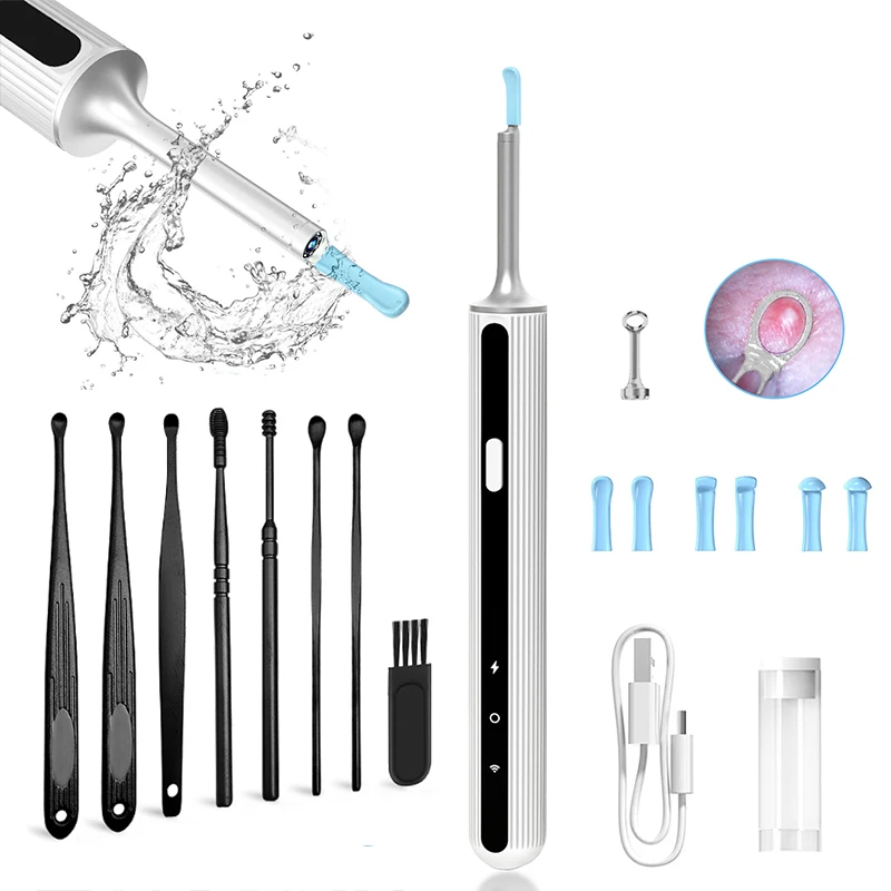 

Visual Ear Wax Removal, EarCleaner with Camera 1080P HD Wireless, Ear Wax Remowal Tool for iPhone,iPad Android Phones