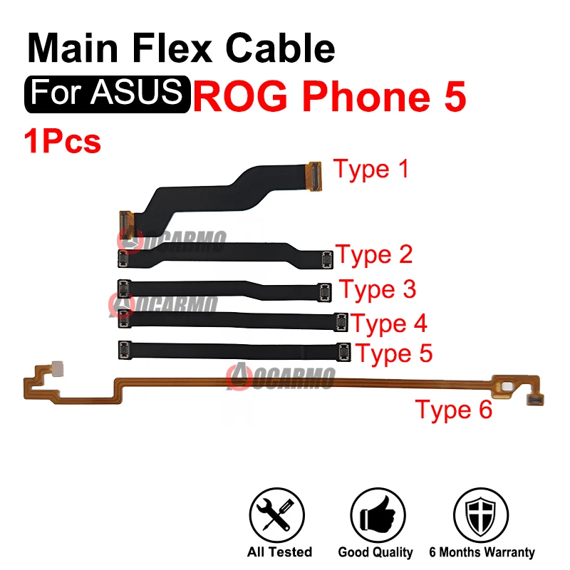 Mainboard Cable Connector Sub-Board Battery Connect Small Board Flex Cable For ASUS ROG Phone 5 ZS673KS Rog5 Replacement Parts