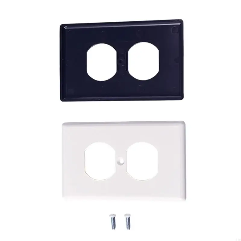 

Easy Mounts Plastic Electrical Cover Panel Kid Safe Mechanism Childproof Outlet Cover for Residential Commercial Space