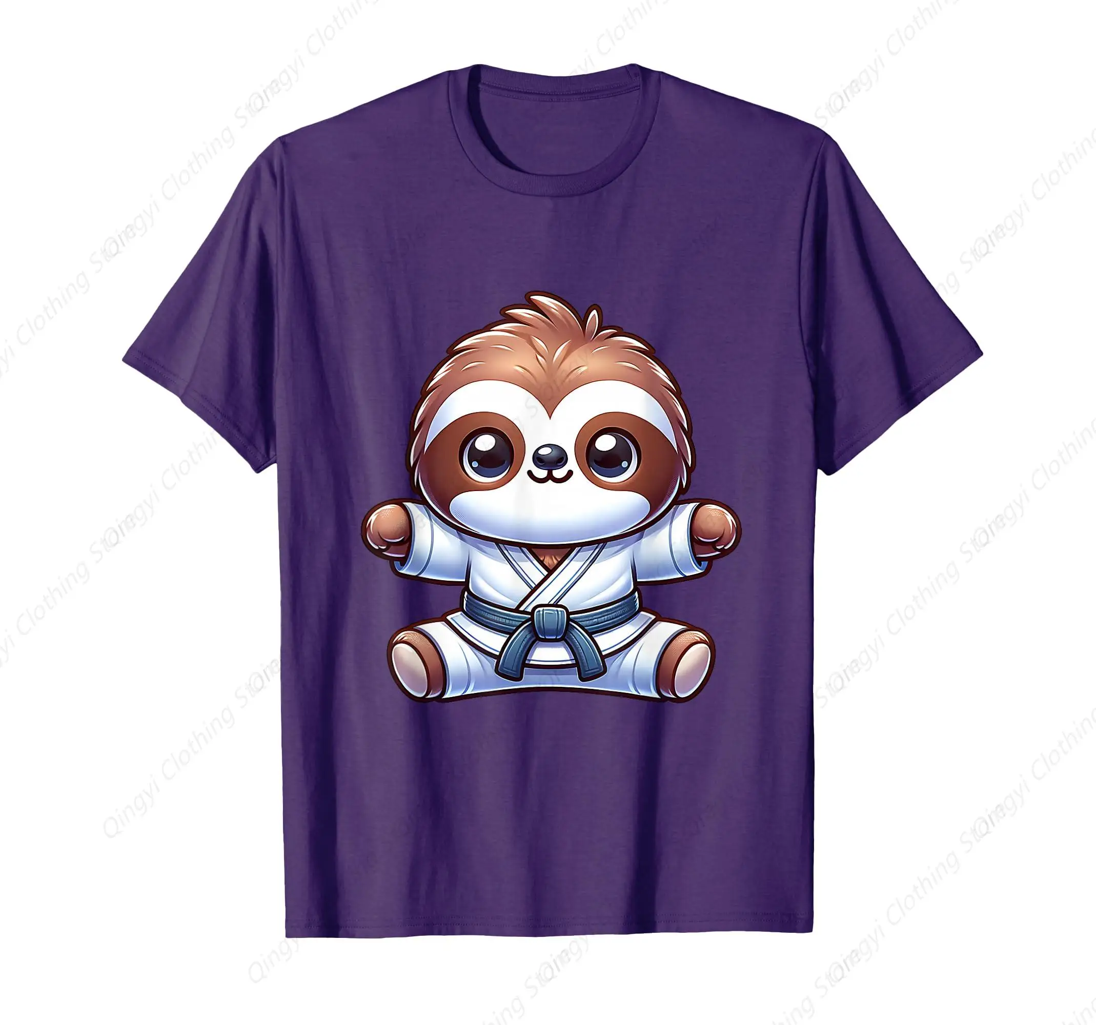 

Karate Sloth Adorable Master Martial Art T-Shirt