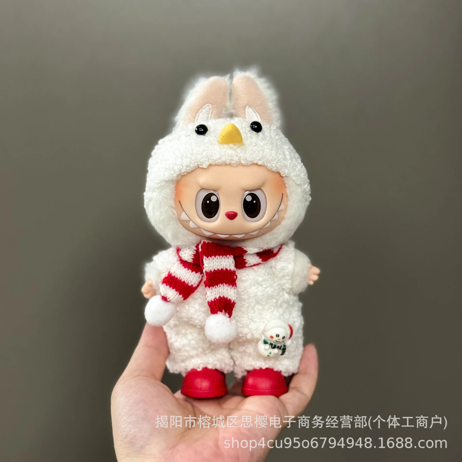 洋服のみ】ラブボバ服 123世代のブラインドボックスドールはクリスマスのお祝いスーツを着ることができます ドールハウスアクセサリー