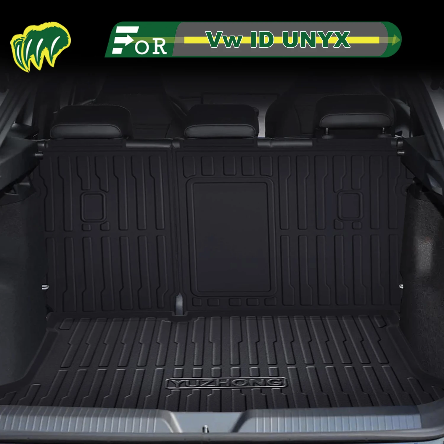

Для Vw ID UNYX 2024-2025 TPE индивидуальный коврик для багажника автомобиля всесезонный коврик для багажника 3D-образная подкладка для багажника защитный коврик для спинки стула