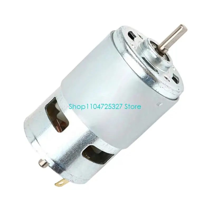 D8KF Solid Alloy 775 Motor 12V 24V High Speed Rotation Low Noise Performances For Electric tool And Industrial Machines