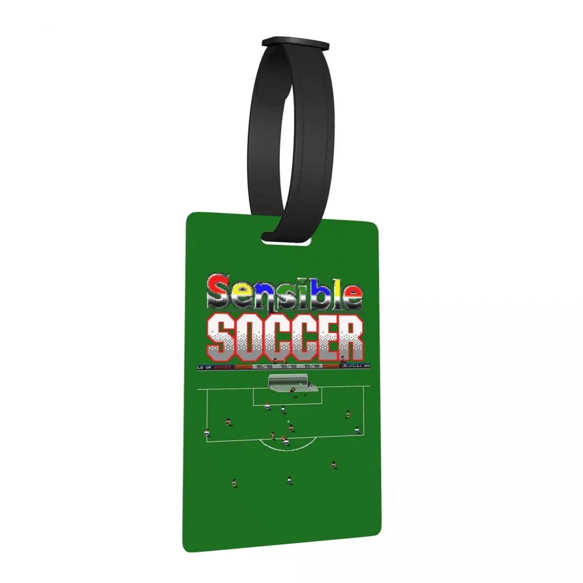 

Sensible Soccer Arcade Game Luggage Tags Suitcase Accessories Travel Baggage Boarding Tag Label Holder ID Name Address