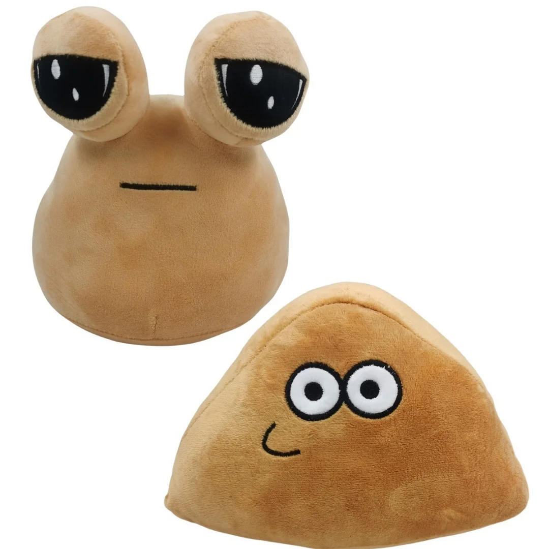 Hot Kawaii Game My Pet Alien Pou Plush Toy Furdiburb Emotion Alien Plushie Stuffed Animal Pou Doll 22cm