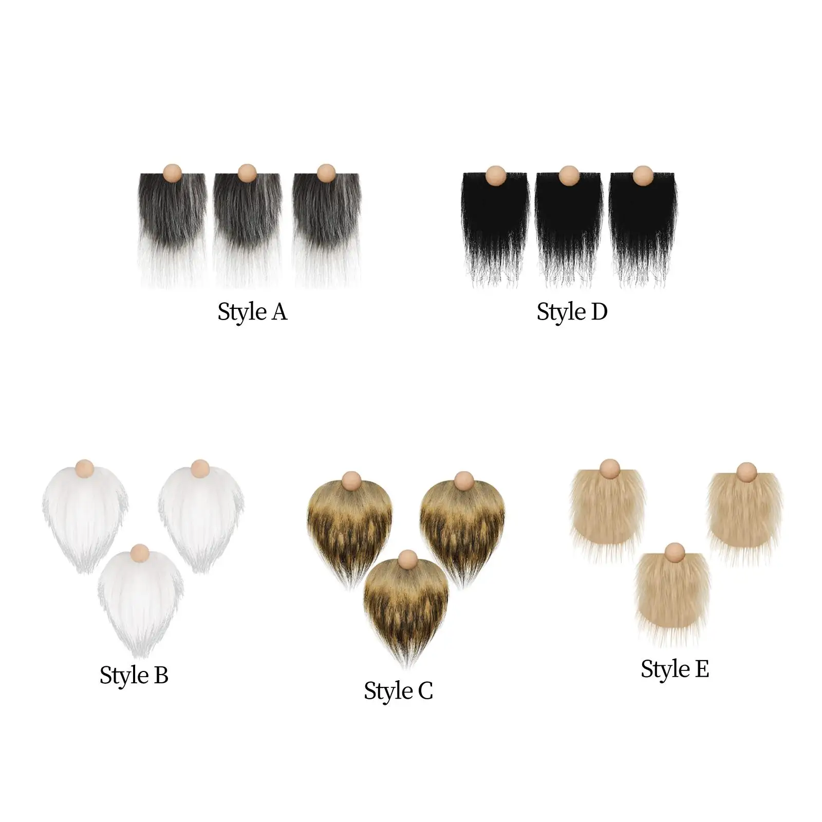 3 Pcs Gnome Baarden…