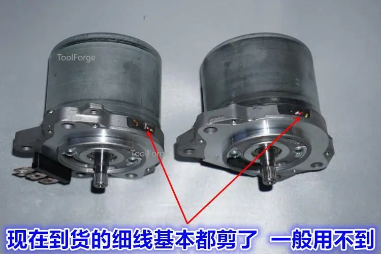 12 فولت 500 واط فرش السيارات منخفضة السرعة هادئة عالية عزم دوران عالية الطاقة المحرك المغزل مركبة كهربية مخرطة المروحة قاذف المحرك #4