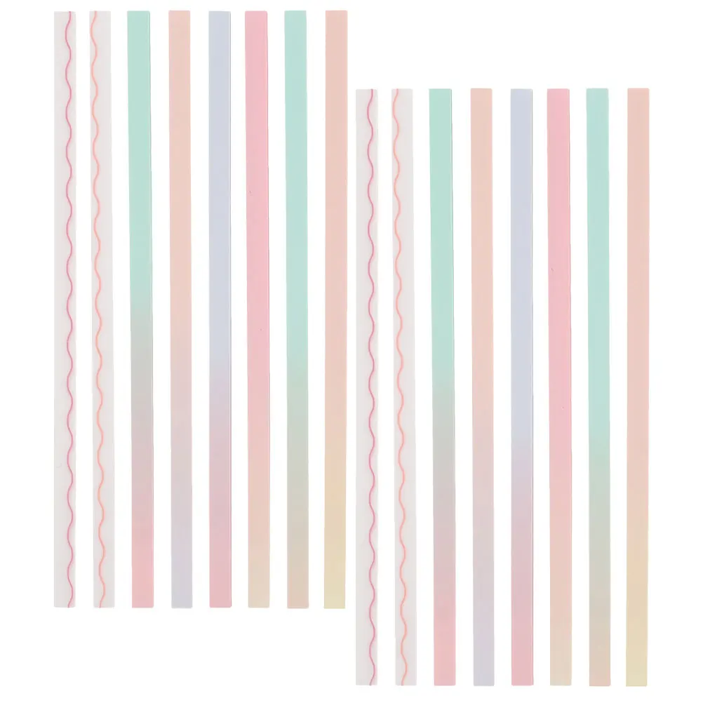

Long Strips Annotating Tabs Bookmarks Office Notebook Page Marker Reading Strips Sentence Markers Reusable