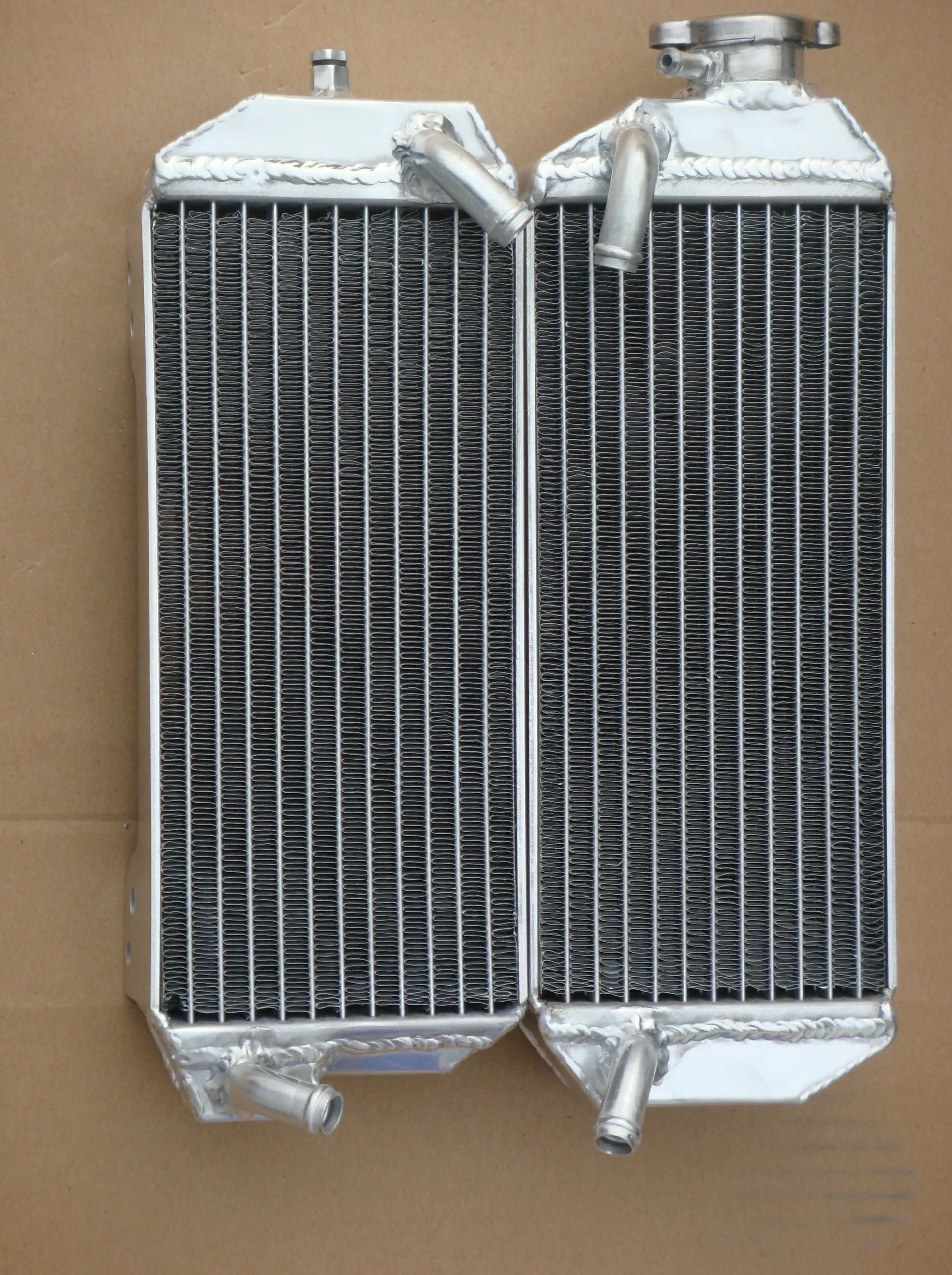 For 2000 2001 Suzuki DRZ400 DRZ400E DRZ 400 E Aluminum Radiator Cooler Cooling Coolant