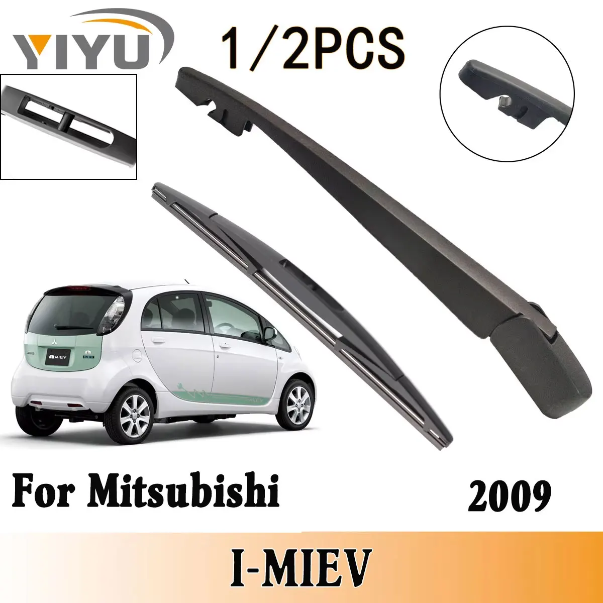 1/2PCS Rear Windscr…