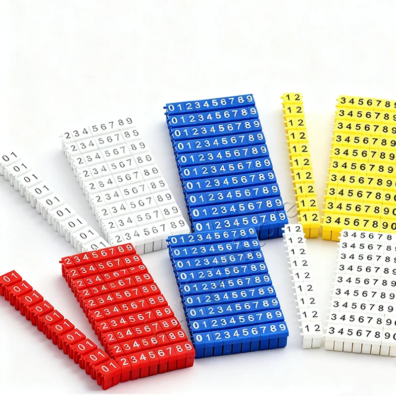 

0.3-10mm² C-Type Clip Marker for Cable, Number 0-9 & Letter A-Z Labels, Cable Marking Sleeves