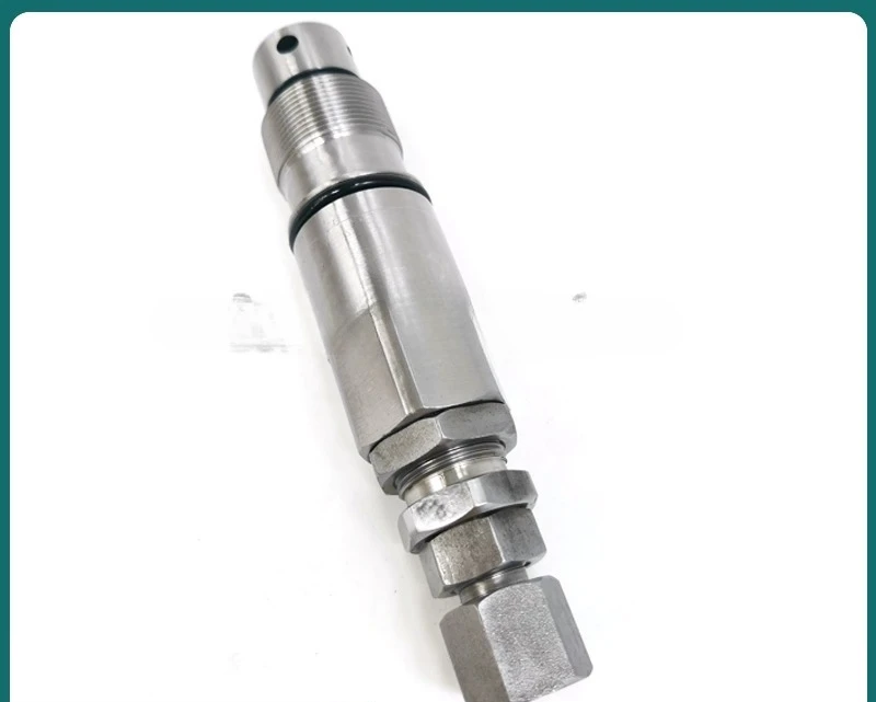 أجزاء حفارة لصمام التوزيع EC350 360B 380B/D صمام الفائض الرئيسي والمساعد للمسدس الرئيسي والمساعد