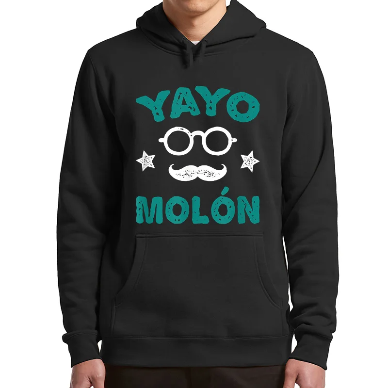 

Yayo Molón Hoodies With Spanish Text Funny Design Essential Winter Men's Clothing Father's Day Gift For Dad Grandpa Sweatshirt