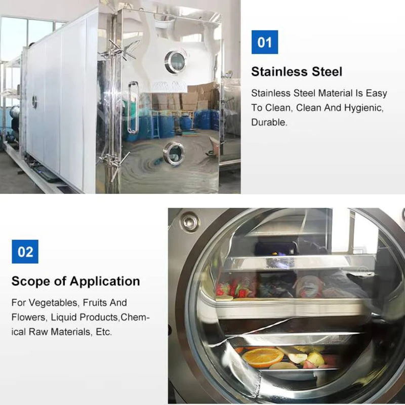 Commercial Dried Small Freeze Food Dryer Household Deer Antler, Silver Ear, Bird's Nest, Chinese Herbal Medicine Freeze-drying