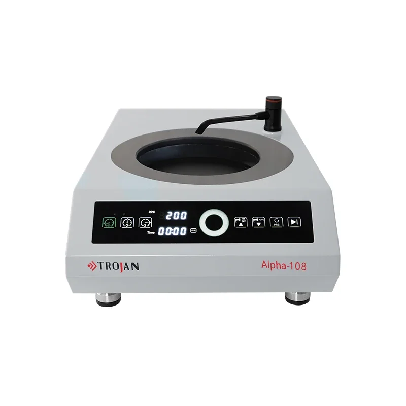 Direct Sale Manufacturers High Quality Alpha 108 Metallographic Grinding Polishing Machine Engine Core Component Metal Polisher