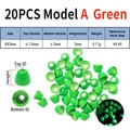 A20pcs Green4X3