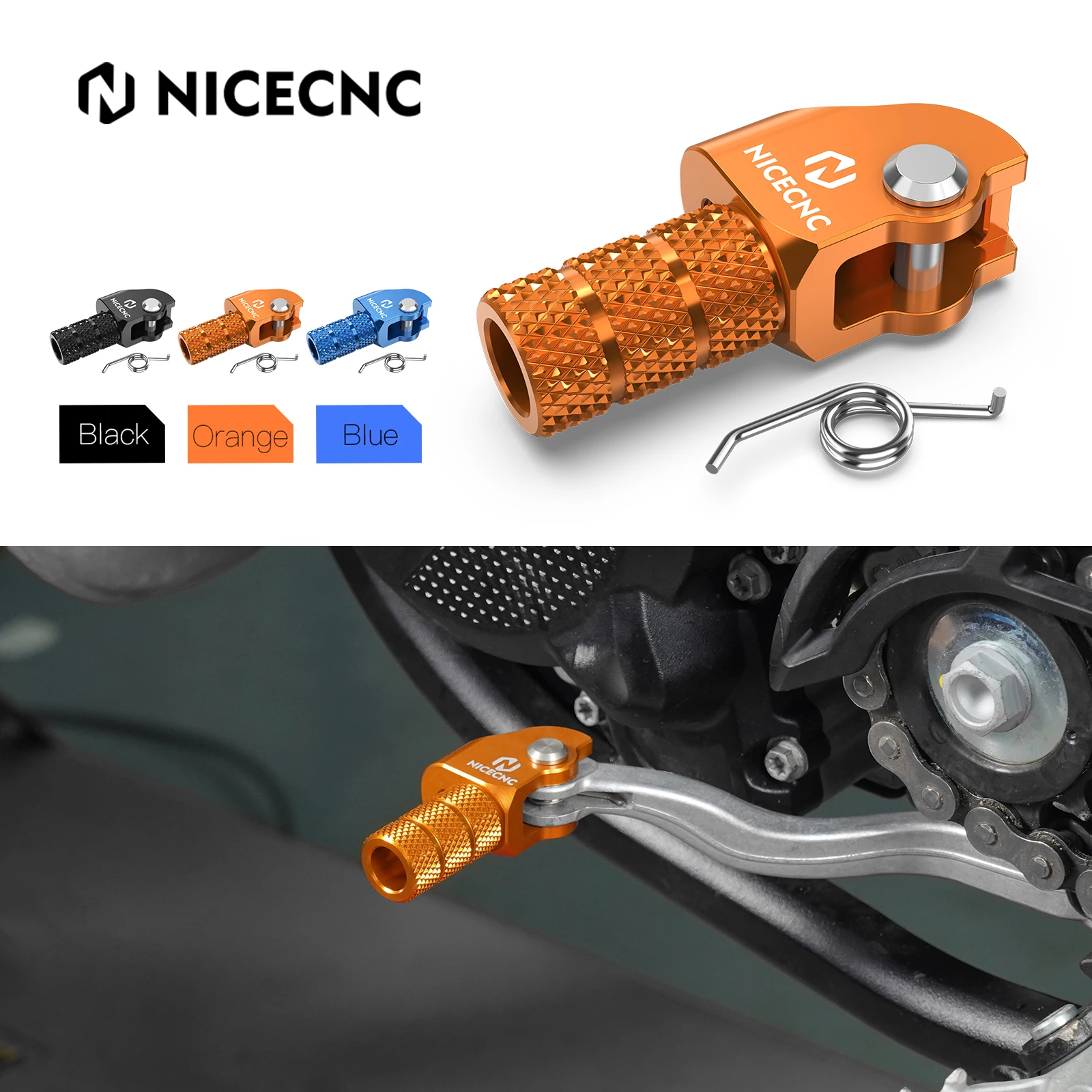 

For 2024 KTM EXC 300 TPi 6D XCF-W XCW XW-F EXCF 500 450 400 350 300 250 200 150 125 SX SXF 2017-2024 Gear Shift Lever Tip Toe