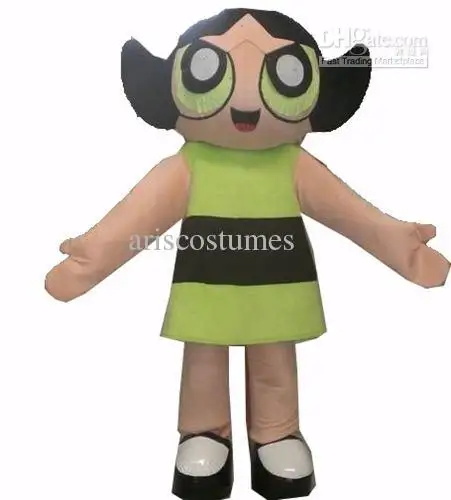 

New Adult Hot Sale Foam Cute Girl Fancy Cartoon Mascot Costume Plush Christmas Fancy Dress Halloween Mascot Costume