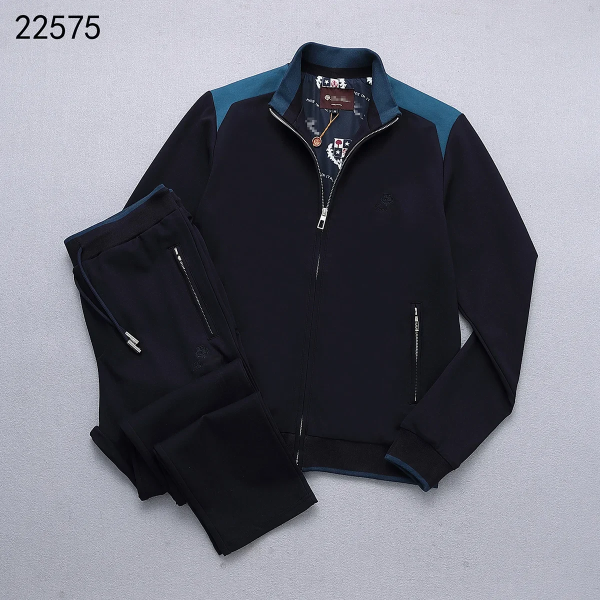 BILLIONAIRE BLKA CPTG Sportswear set cotton men 2024 new sports Casual zipper high-quality fashion comfortable big size M-3XL