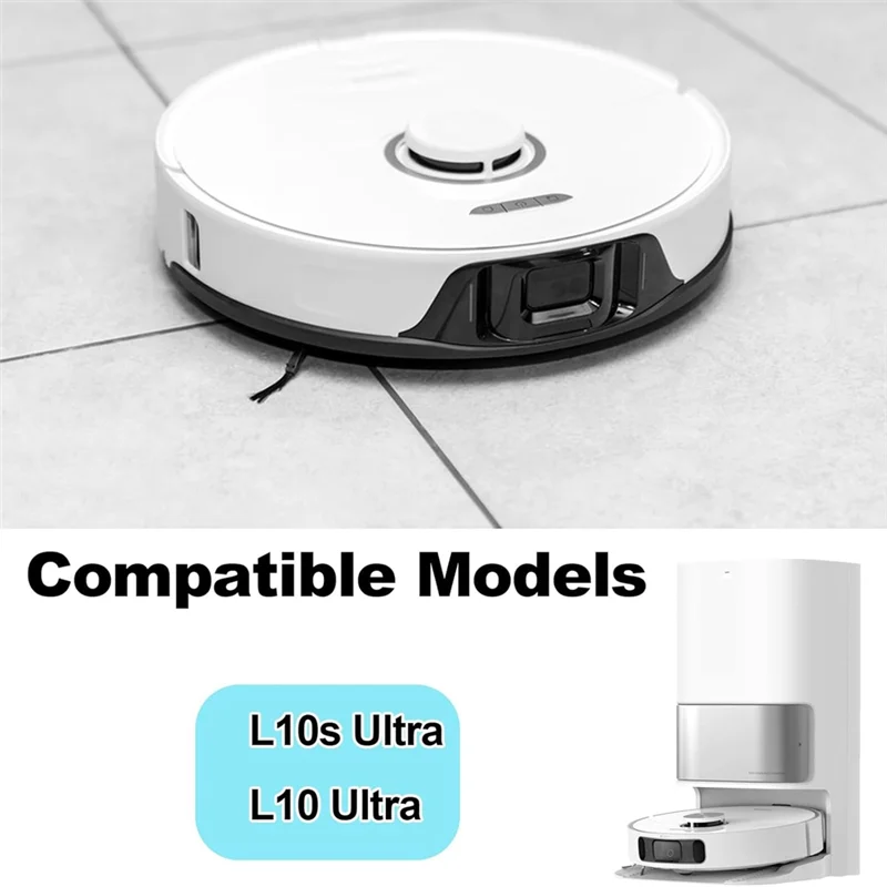 -MEOF para Dreame L10s Ultra / L10 Ultra juego de accesorios cepillo principal Cepillo Lateral filtro HEPA paño de limpieza pieza de repuesto