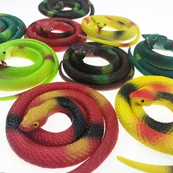 Simulation Rubber Soft Fake Snake Deceives Novelty Children's Toys Prank Surprise Boys Interesting snake toy Kid's Gift NR0053