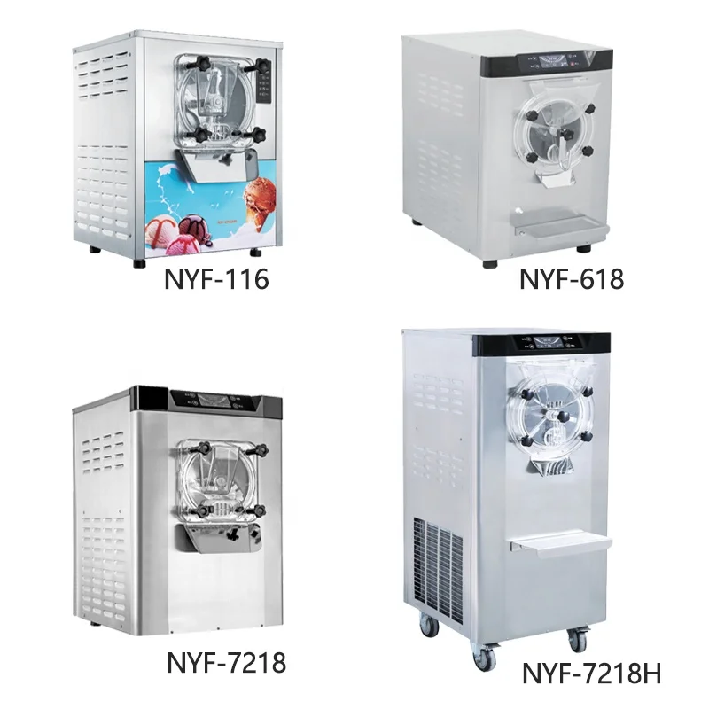 أسعار آلة صنع الآيس كريم، أسطوانة جيلاتو التجارية، صانع الآيس كريم الصلب