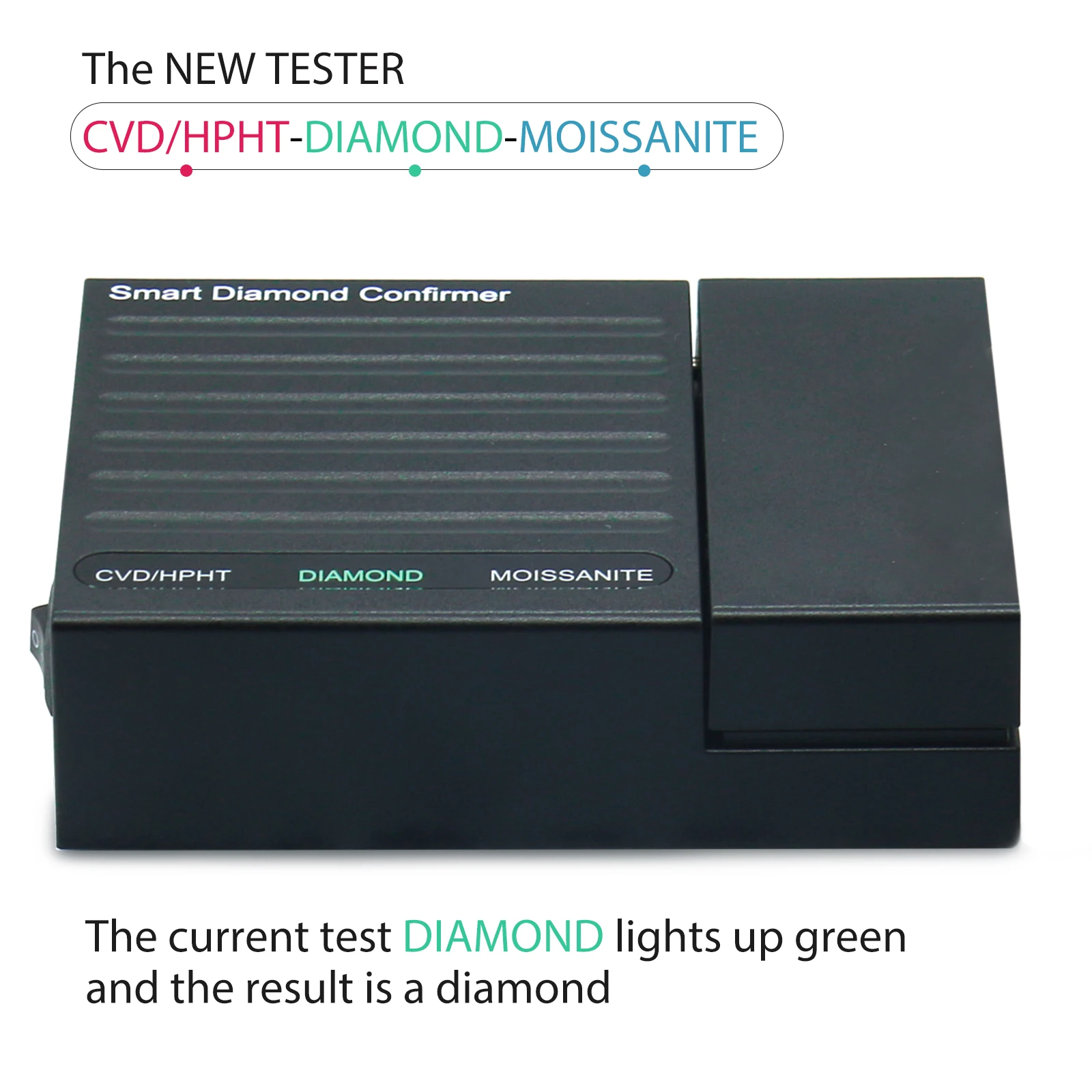 New Professional CVD Diamond Machine Jewelry Tools Moissanite Distinguish Tool CVD HT Moissanite detection Tester SDC-100