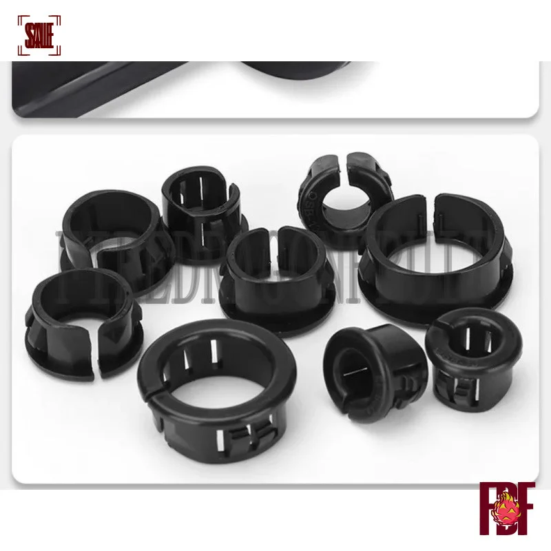 Universal Gland Open Type Wire Protector Furniture Electronics Industry Plastic Sleeve Hole