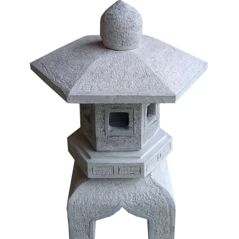 

Stone lamp courtyard Japanese stone lantern antique bluestone headlamp outdoor garden hotel lawn calcium carbide lamp stone