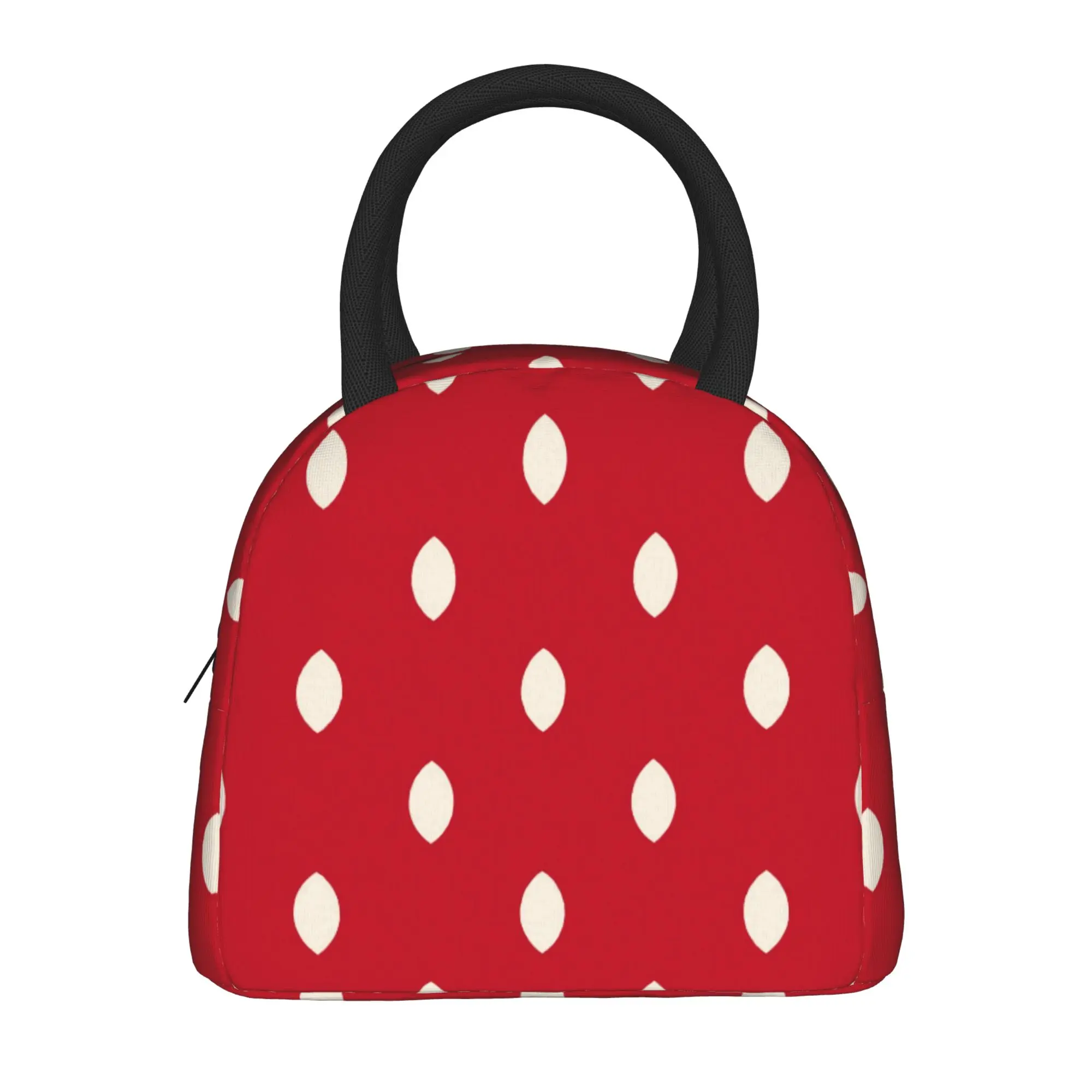 Strawberry  Insulated Lunch Bags Cooler Bag Lunch Container Fruit Leakproof Tote Lunch Box Girl Boy Office  Picnic