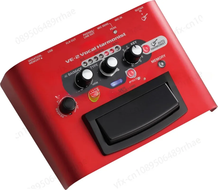 VE-2 Vocal Harmonist Portable Battery Powered High Quality Reverb/Delay Suitable for Concert Stage and Street Performance