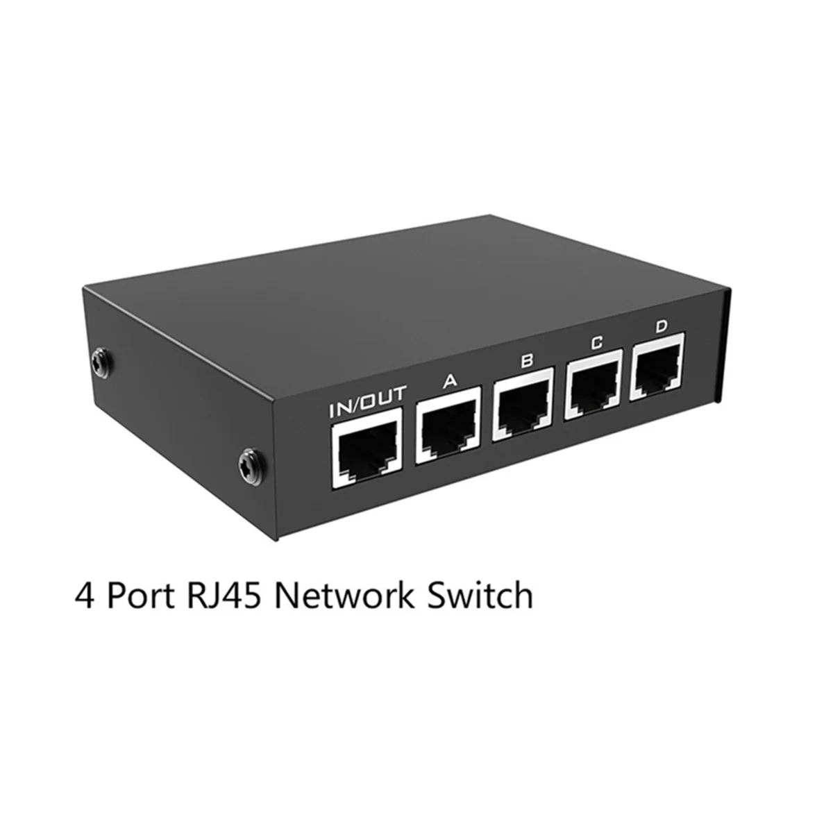 Practical 4 in 1 Out 100/1000Mbps Mini Gigabit Network Switch 5 Port Ethernet Switch Internet Splitter RJ45 Network Switch