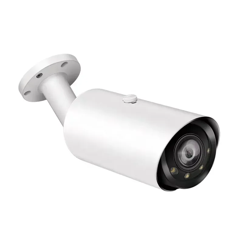 8MP IP Security CAMERA Support AUDIO HIK Protocol Auto Focus 5X Motorized Lens POE MIC IP67 IR PoE Bullet IP Camera