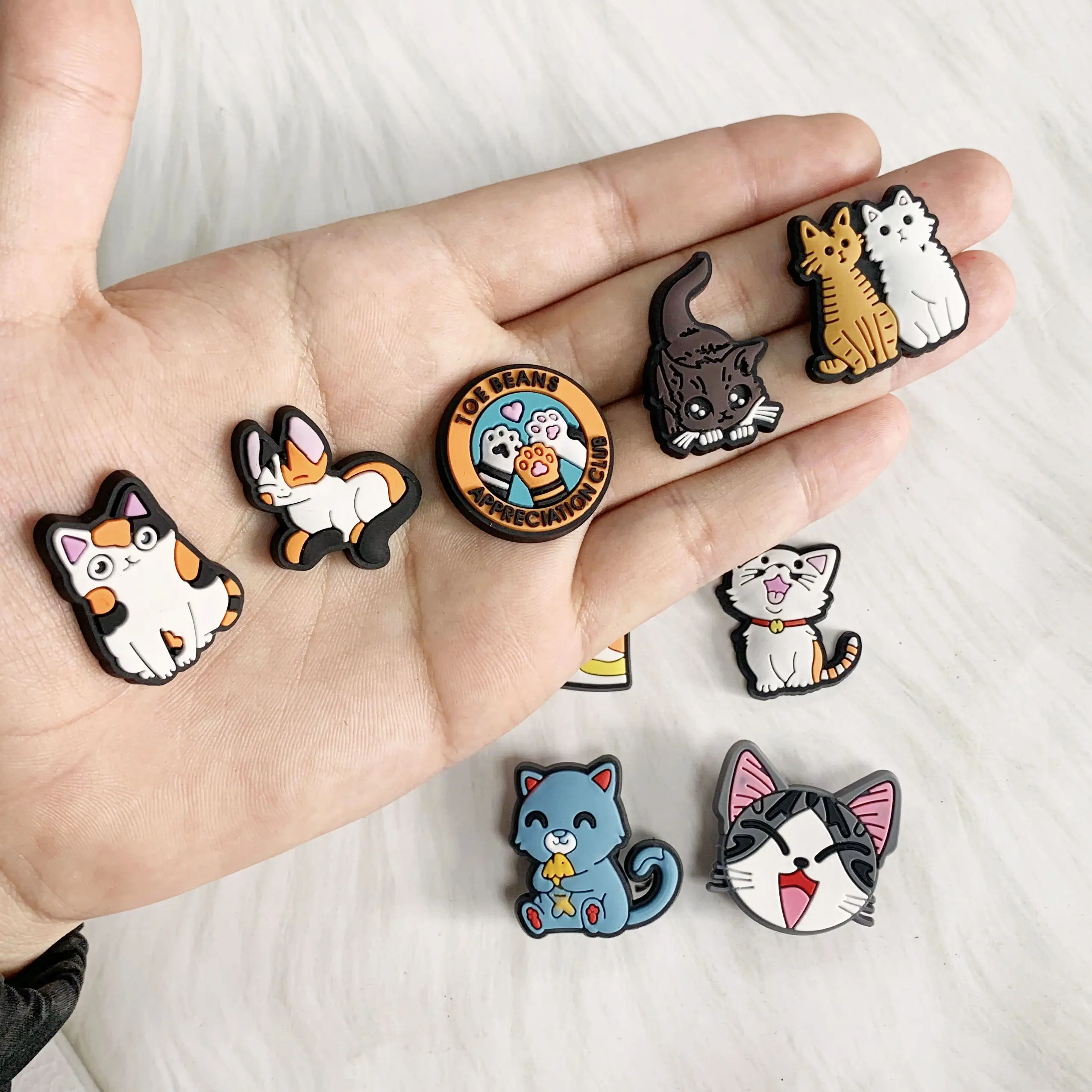 23Pcs Cute Cat Shoe Charms, Cr - Women'S Accessories Crocs ulasan dan harga
