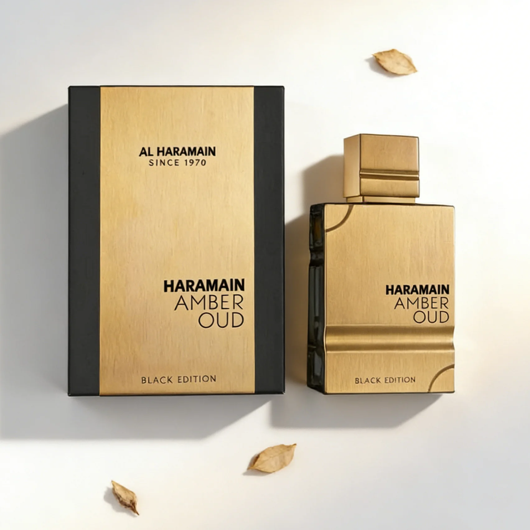 

Al Haramain Amber Oud Black Edition Perfume 2oz, Unisex Long Lasting Spray, Amber, Oud & Spicy Scent