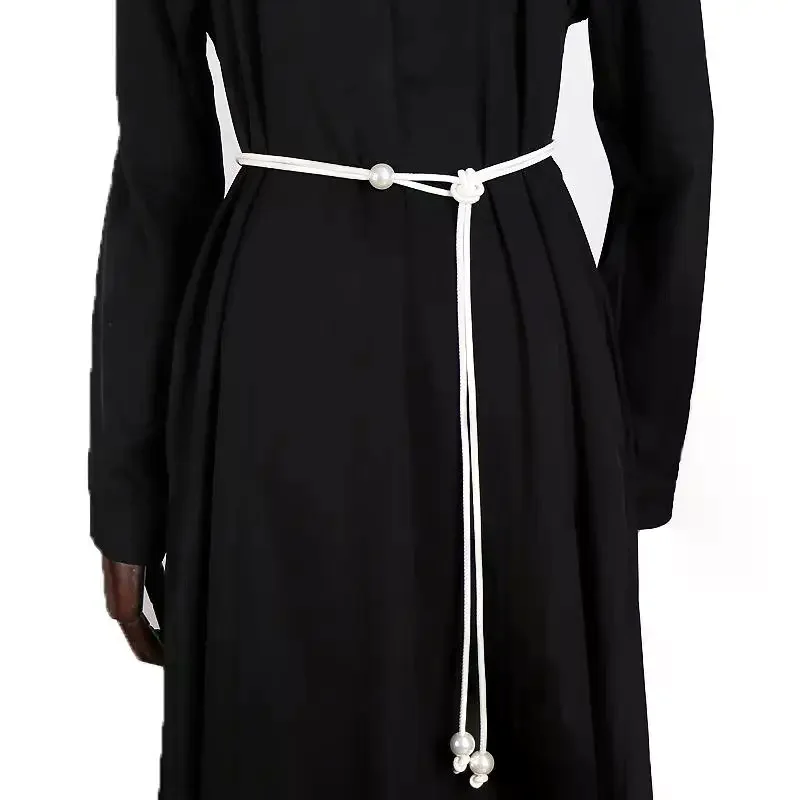 

Тонкая поясная веревка для женщин, модные декоративные летние пояса с юбками, утягивающие поясные ремни, ремень