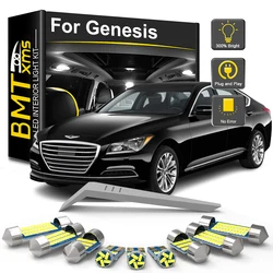 BMTxms Per Hyundai Genesis Coupe Berlina 2008-2013 2014 2015 2016 Kit lampadina per interni a LED Lettura per auto Cupola Tronco Lampada per interni