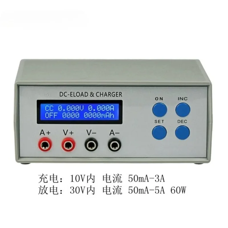Battery Capacity Tester Portable Power Bank Tester Power Performance Electronic Load Tester Charger EBC-A05+