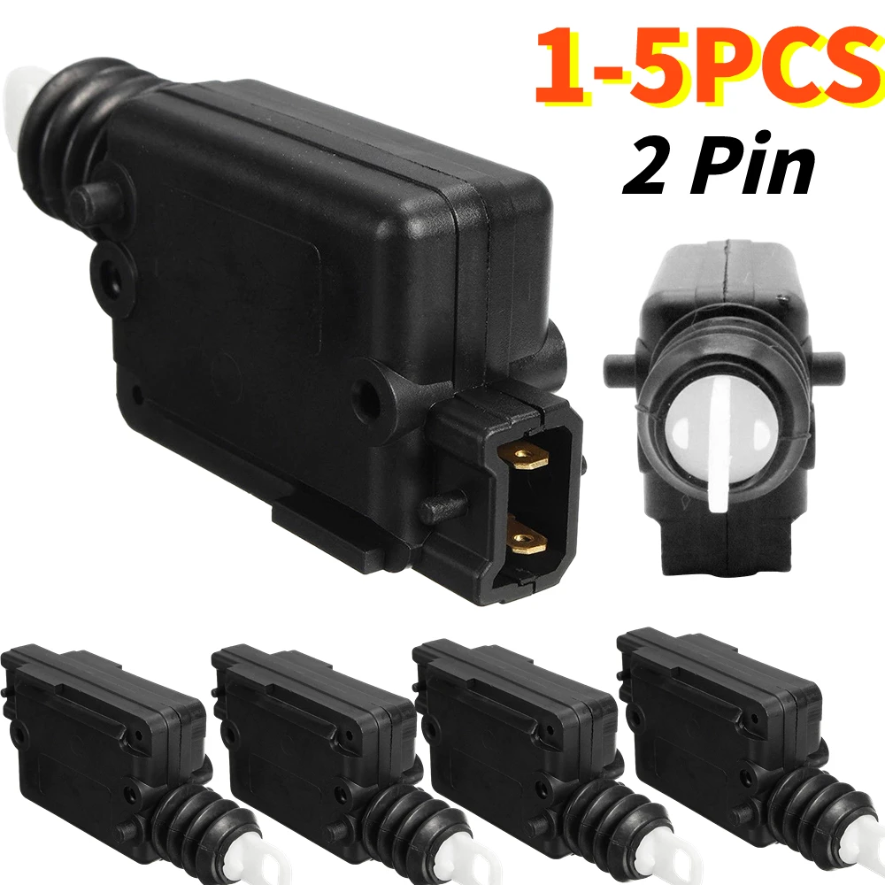 1-5pcs 2 Pin Door Lock Actuator Auto Central Locking Motor Actuator For Renault Clio I II Megane Scenic 7702127213 7701039565