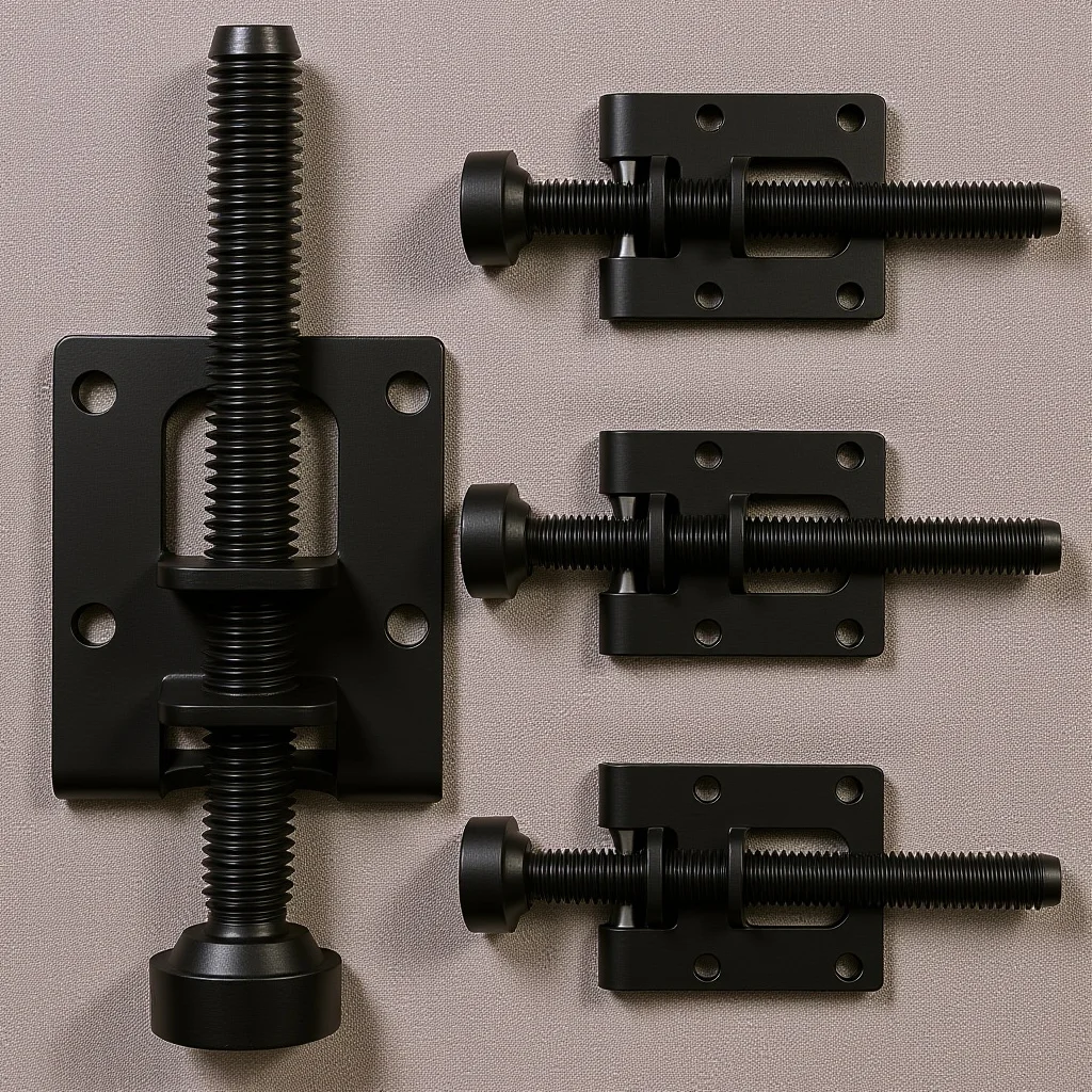 

4Pcs Adjustable Leveler Furniture Legs Heavy Duty Screw on Table Cabinet Leveling Feet Anti Wobble Furniture Levelers