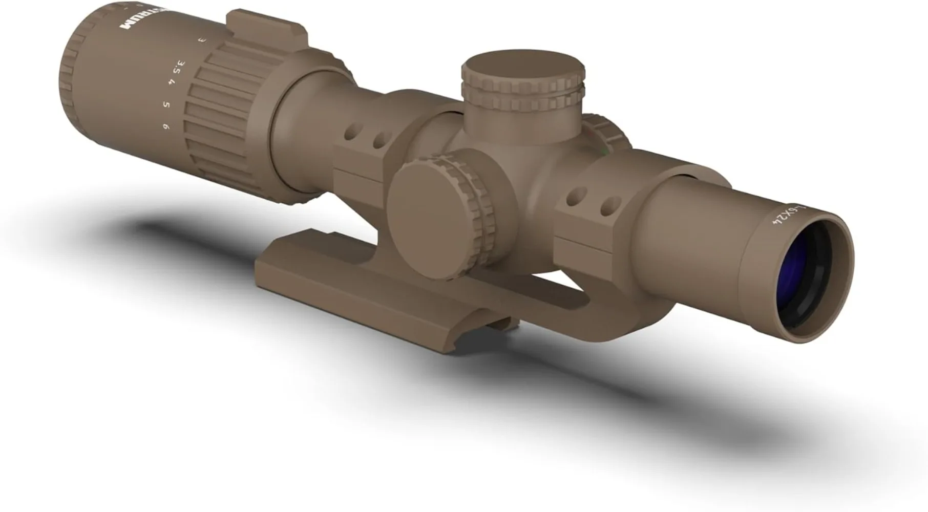 

Banshee 1-6x24 LPVO Rifle Scope with Offset Scope Mount