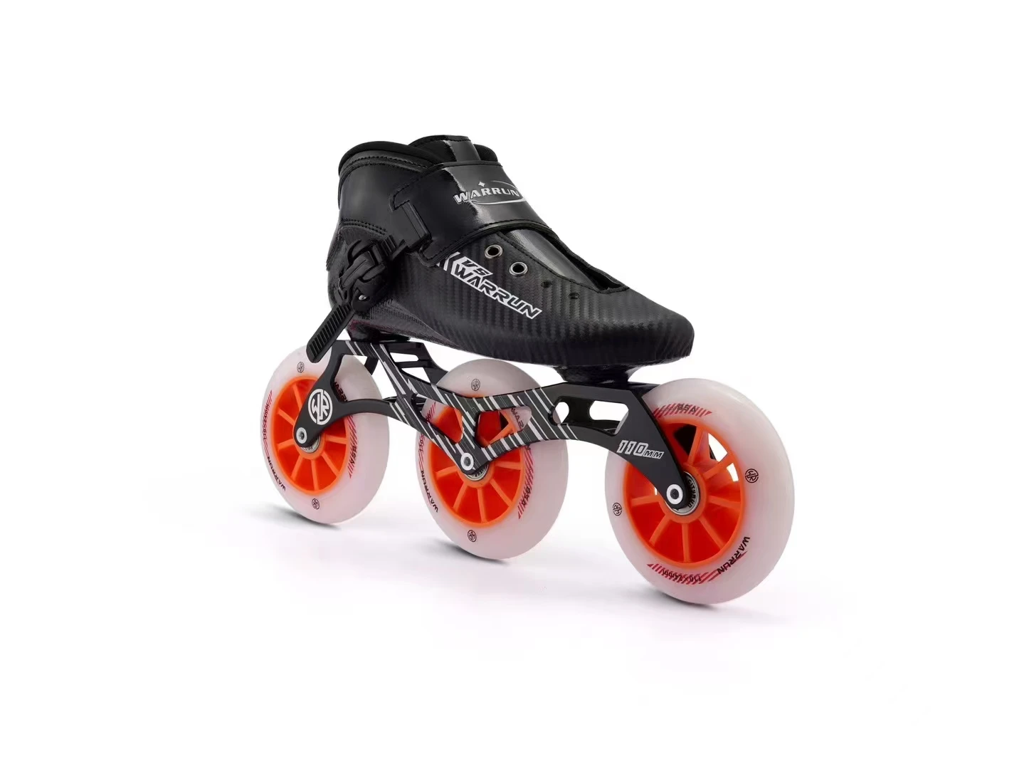 New Arrival Promotion Professional Carbon Fiber Junior Speed Inline Roller Skate Frame 3 Wheels 4 Wheels 110mm Stock Available
