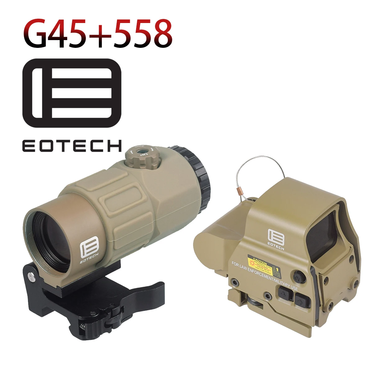 EOTECH G43 G33 G45 3X 5X Vergrotingsscoop EOTECH 558 Holografische Collimator Red Dot Sight 20mm Rail Jacht Airsoft Optiek Scope