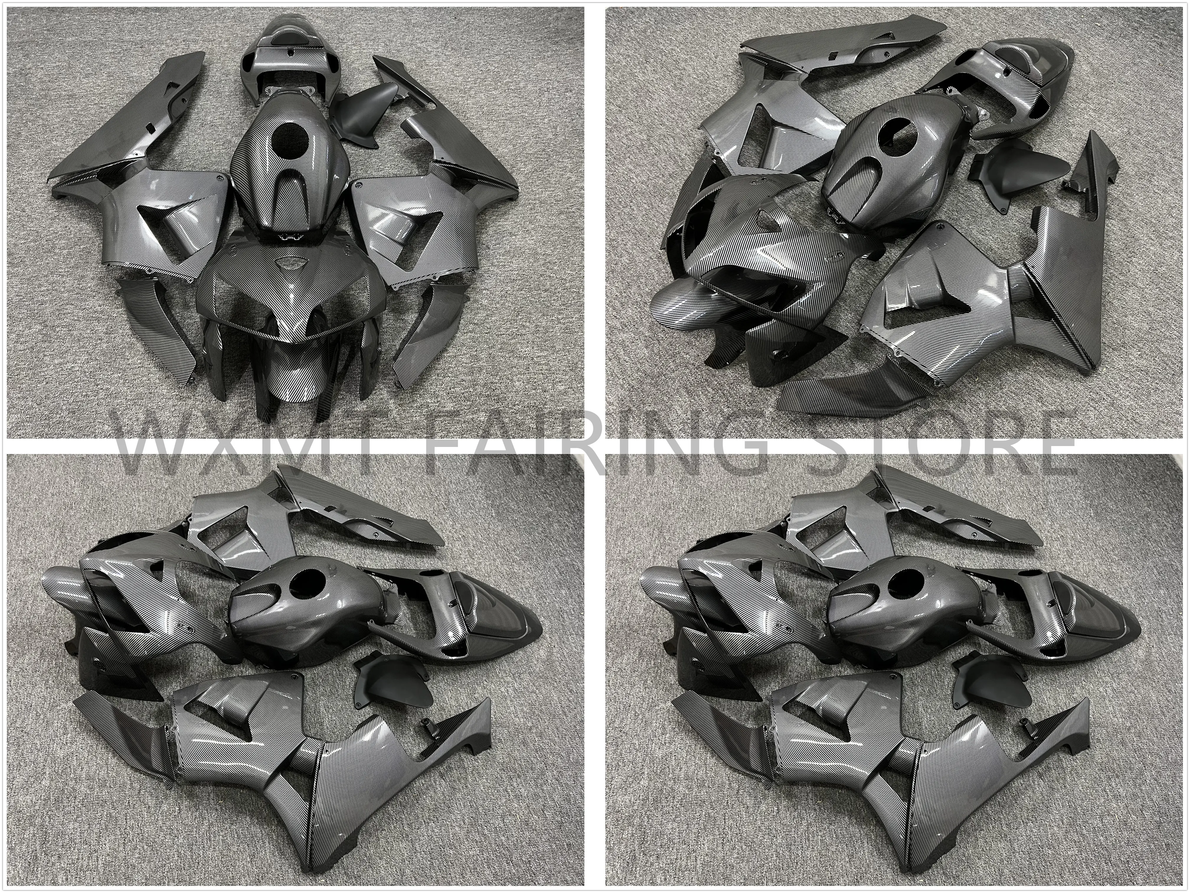 Injection molding fairing for CBR600RR F5 2005 2006 Water transfer carbon fiber fairing kit Motorcycle CBR600RR 2003 2004